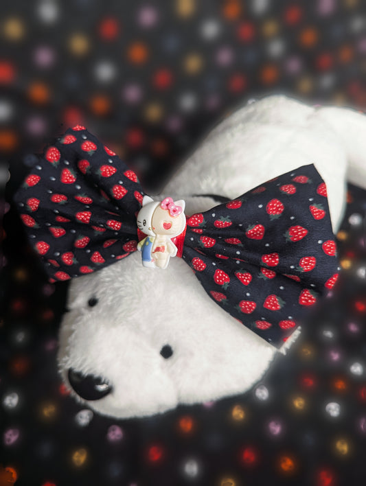Hello Kitty Strawberry Hair Bow